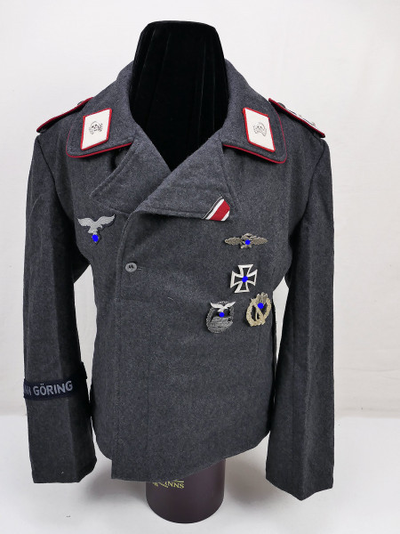 Luftwaffe tank jacket Panzer Division Hermann Göring tank uniform