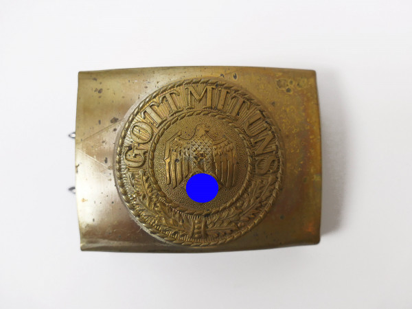 KM Kriegsmarine steel box belt lock Navy God with us
