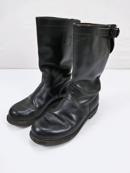 Type Wehrmacht leather boots Knobelbecher shaft boots Gr.43 Feldwebel boots