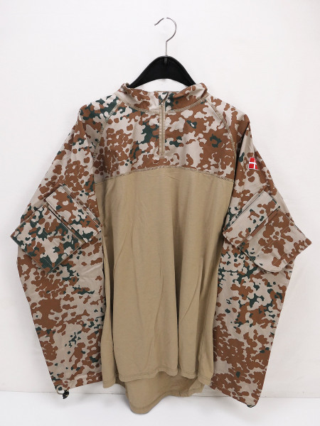 XL Denmark DK ARMY UBACS Under Body Armour Combat Shirt Desert Flecktarn Wüstentarn NEW.