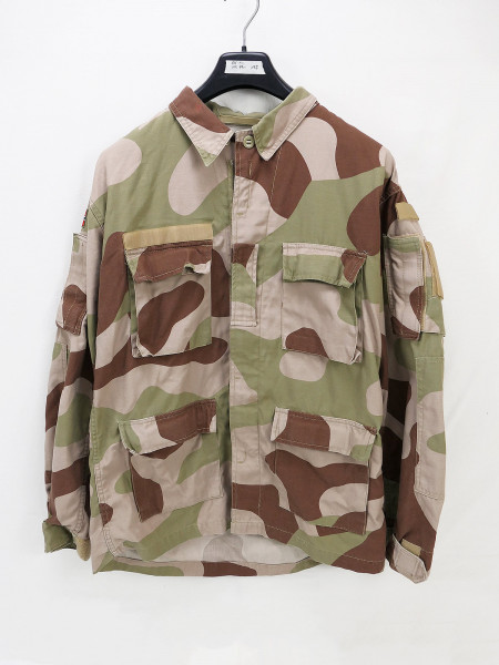 NORWAY Light army desert camouflage jacket field blouse uniform jacket camouflage zipper defective