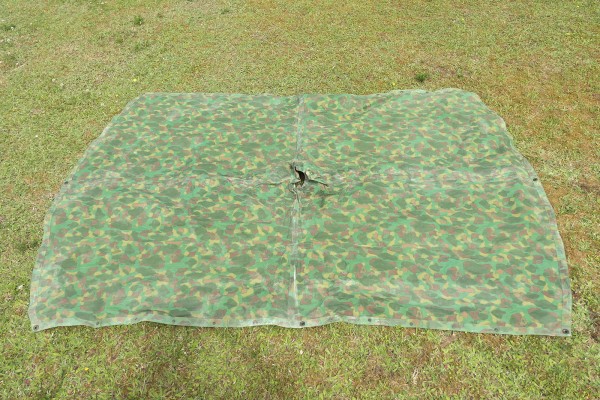USMC MARINES Pacific Poncho camouflage 1945 Duck hunter Jungle shelter