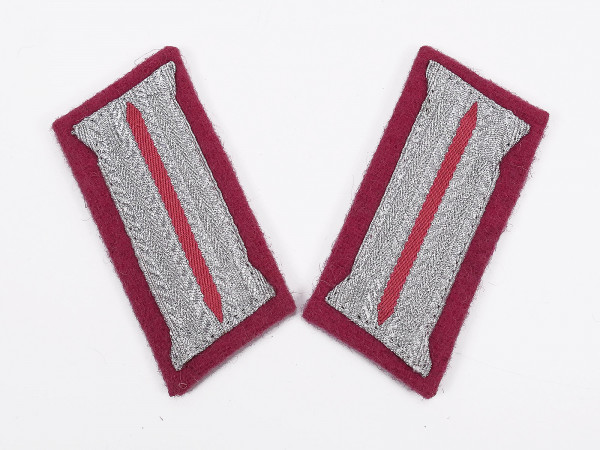 Wehrmacht Panzer / Panzerjäger collar mirror for the parade skirt parade uniform