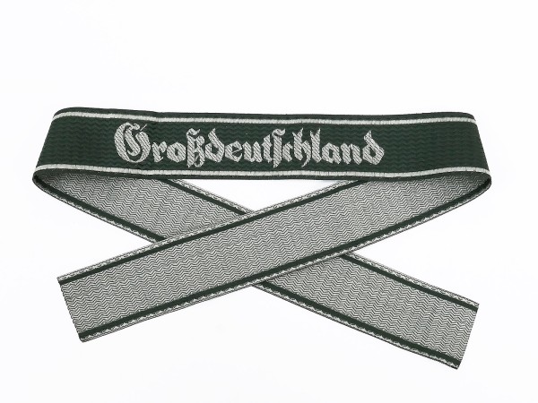 Woven sleeve band Greater Germany version for teams M36 bottle green
