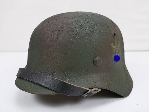 Wehrmacht camouflage steel helmet M35 M40 Tarnhelm SD Gr.57/58 Rauhtarn Normandie camo