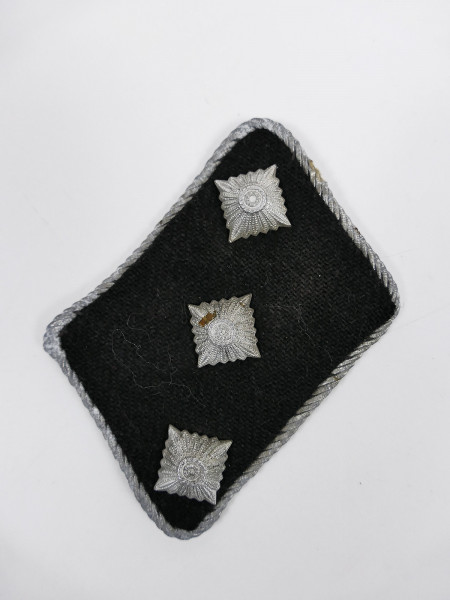 General / Waffen SS single collar mirror Untersturmführer from collection liquidation