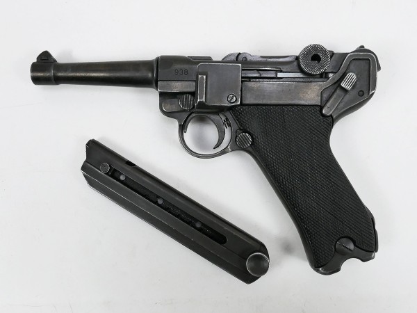 Wehrmacht Pistol P08 Luger "Antique" Deco Model Film Weapon