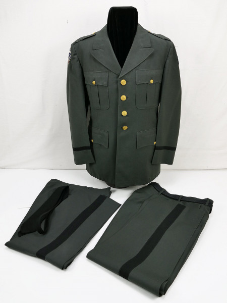 Vietnam US Airborne Special Forces Officers Uniform Suit Wool Serge Jacket 1956 + 2x Trousers + Ti