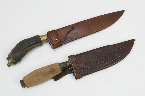 Spanish bayonet CETME blackened blade with plastic scabbard