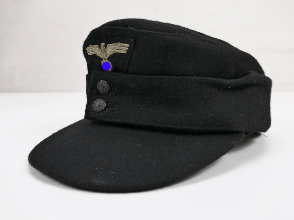 Wehrmacht M43 Panzer field cap armored cap with trapeze effects Baschlik cap size 56