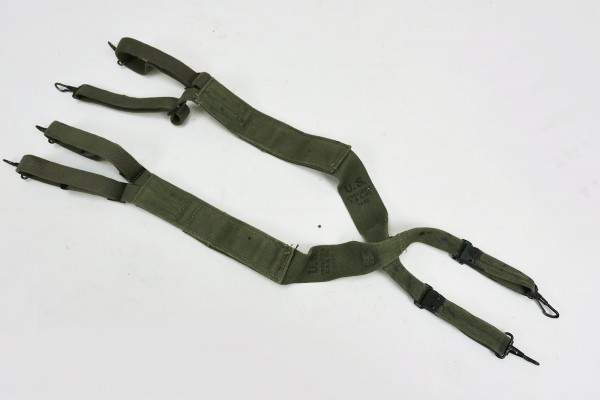 Original US Army M1936 Suspenders olive 1944