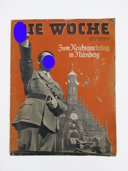 Magazine Illustrierte DIE WOCHE On the Reich Party Congress in Nuremberg September 9, 1936