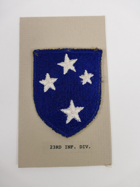 Original US ARMY WW2 Infantry Division Badge Patch - 23rd Infantry Division Badge