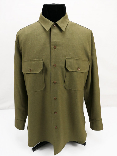 US Army field shirt M37 wool mustard brown for teams Top Repro (DBrab)