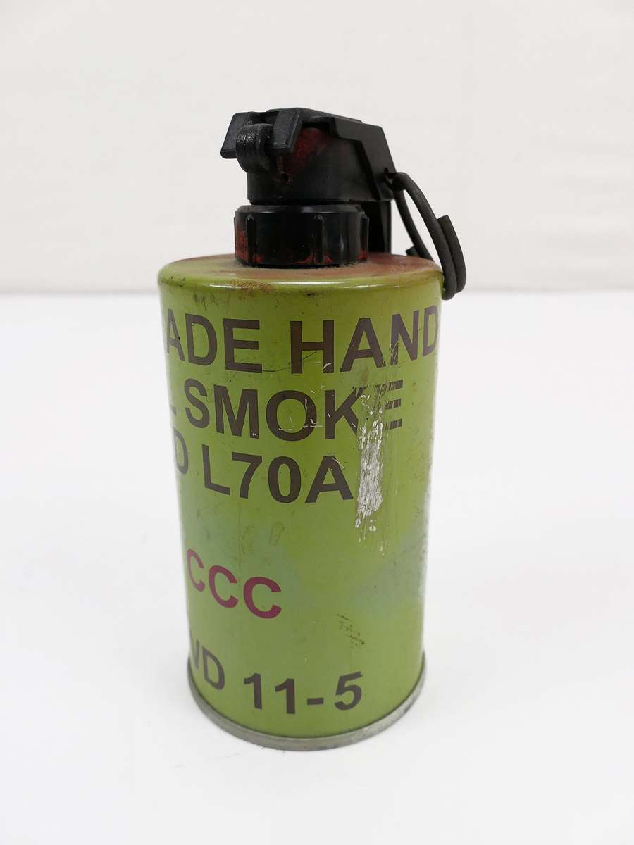 米軍　実物　SIGNAL SMOKE CASE ②送料無料 Yahoo!オークション - 米軍実物 MK124 MOD-0 Signal