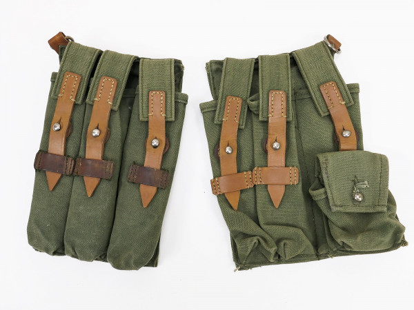 Germany police pair of MP magazine pouches type like Wehrmacht MP38/40