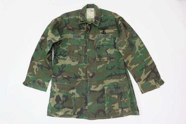 US Army Field Shirt BDU 1960-70`s Vietnam Medium Camouflage