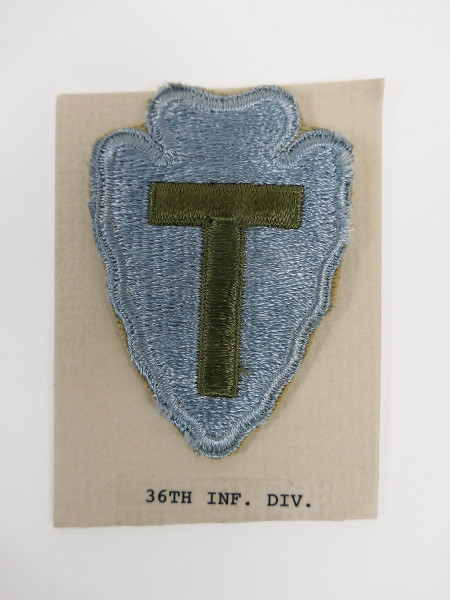 Original US ARMY WW2 Infantry Division Badge Patch - 36th Infantry Division Badge