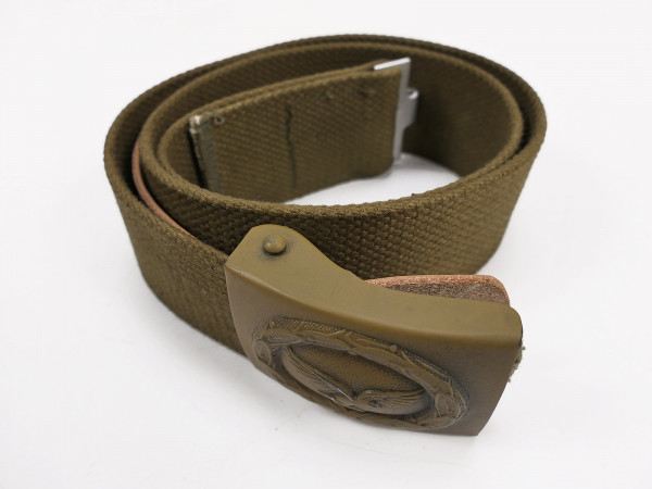 DAK Afrikakorps tropical belt belt with antique belt buckle Luftwaffe / Web belt belt belt 90cm