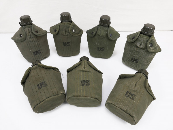 US ARMY WW2 canteen + canteen cover cover field canteen + mug