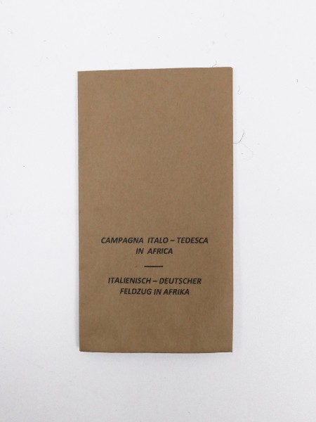 Award Bag for Orders + Decorations - Medal Ital. German Campaign in Africa
