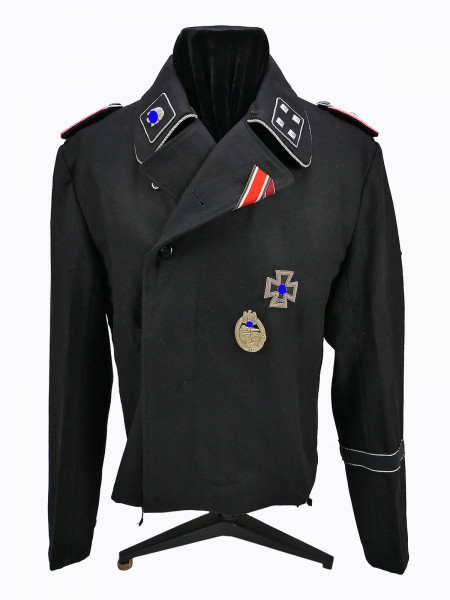 Armored Uniform Weapons SS Armored Jacket Sturmbannführer Totenkopf Division