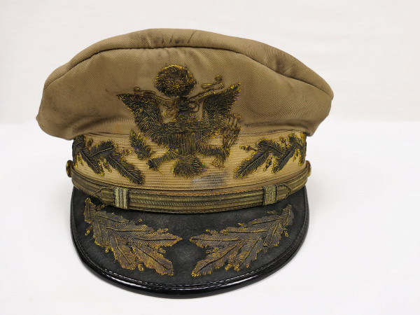 US Army WW2 Visor Hat General Douglas MacArthur visor cap