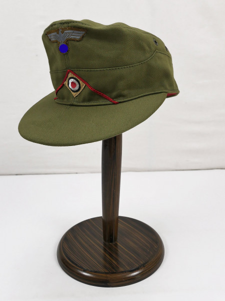 Afrikakorps M41 tropical cap field cap DAK cap artillery size 59 with effects