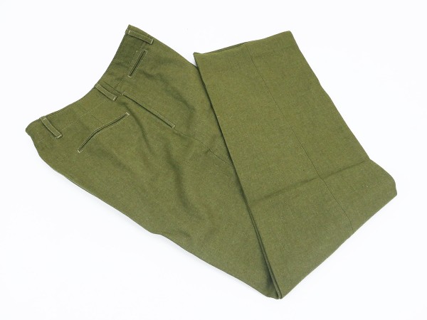 Last Stock - US WW2 M1937 Mustard Field Trousers Wool