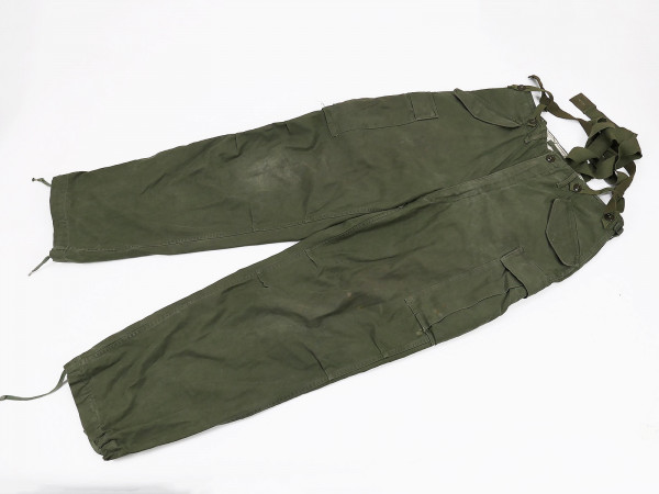 US ARMY Vietnam Trousers Shell Field M-1951 Vietnam Trousers Field Trousers M51 MEDIUM long