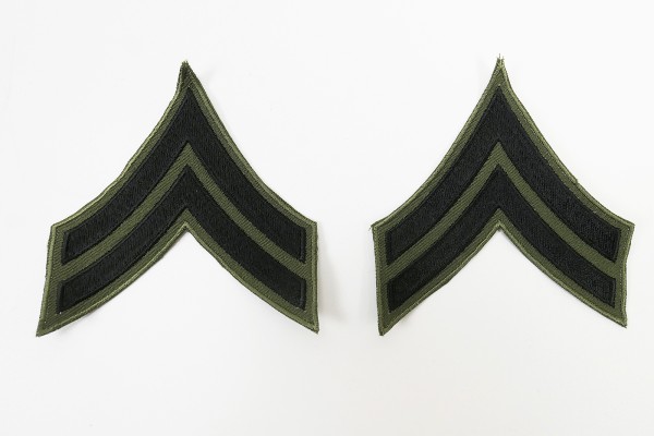 US ARMY Vietnam Ranks Badge - Corporal CPL - Uniform Rank Badge