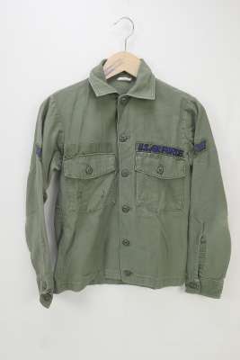 US. ARMY UTILITY shirt 16/32 ビックサイズ　コットン DEADSTOCK】70s US Army Utility Shirts 
