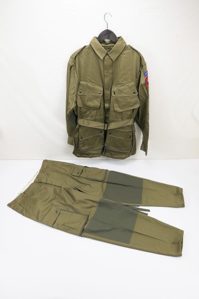 WW2 Paratrooper - Jump Jacket M1942 Field Jacket + Jump Trousers - Airborne Suit