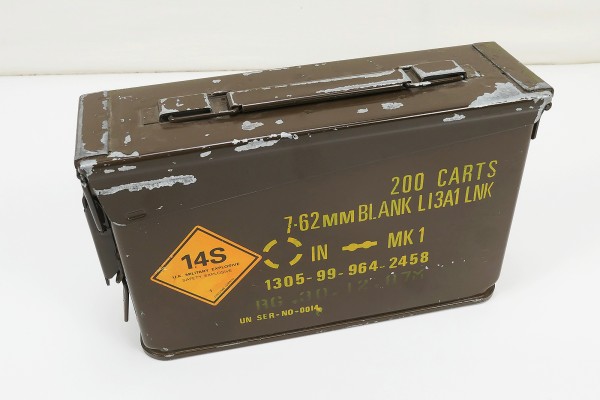 GB Ammo Box 7.62mm MK1 200 Rounds Ammo Box 1986