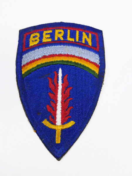 US ARMY Berlin Brigade Patch Original Badge -cut edge-