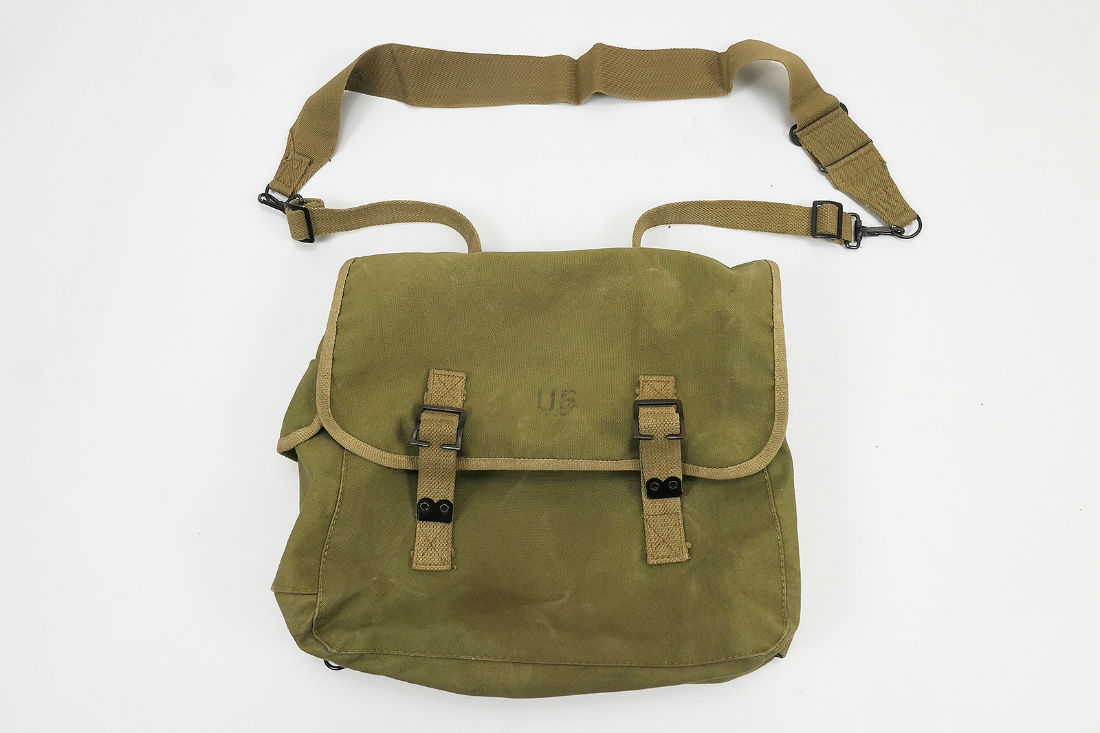 Original US Army M-1936 Musette Bag combat bag M36 - British Made 1944 