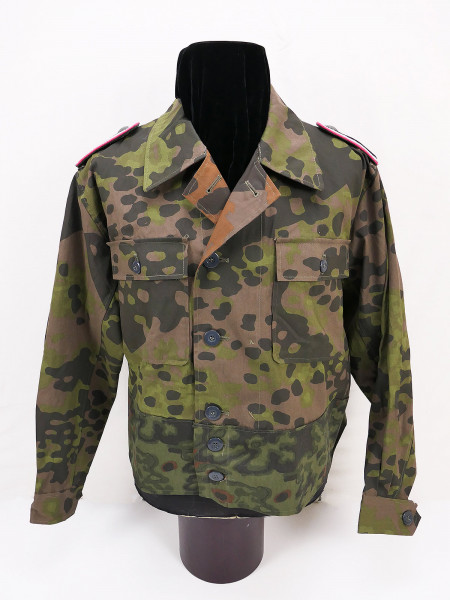 Museums Unikat - Waffen SS M45 camouflage field blouse camouflage jacket sycamore / smoke camouflage mix