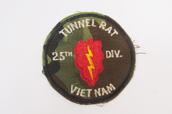 US Army Patch Vietnam Tunnel Rat 25th Division