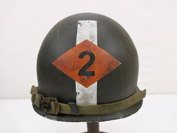 US M1 steel helmet WW2 with liner Captain Miller Soldier James Ryan Ranger Bat. 2