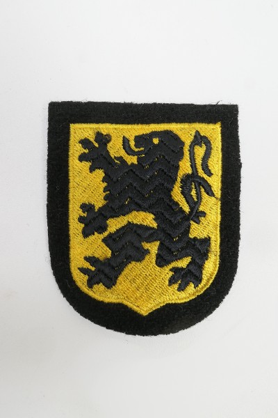 Flanders volunteer sleeve badge Netherlands field blouse uniform sleeve badge Elite Bevo embroidered