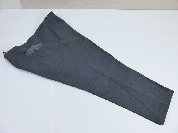 Vintage uniform trousers grey trousers type M40 Wehrmacht field trousers large 145cm waist size