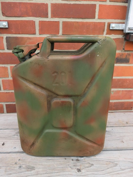 #2 Camouflage fuel canister unit canister 20L bucket car Wehrmachtsgespann