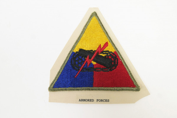 US ARMY WW2 Patch Sleeve Badge Armored Forces Panzer Division 1941-1947