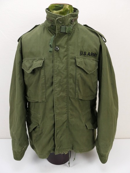Original US Cold Weather Field Jacket M65 Alpha Ind. field jacket olive 1972 size Medium