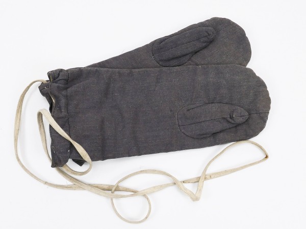 Luftwaffe pair of winter gloves blue gray mittens to winter turn suit