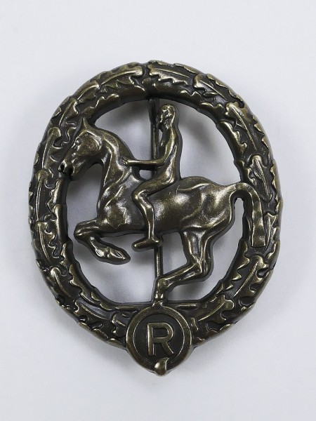 Riding Badge Performance Badge Equestrian Bronze Rider Badge