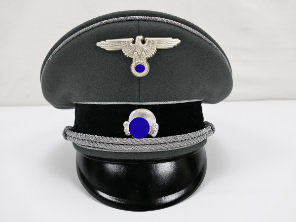 Waffen SS peaked cap general size 58 premium museum item