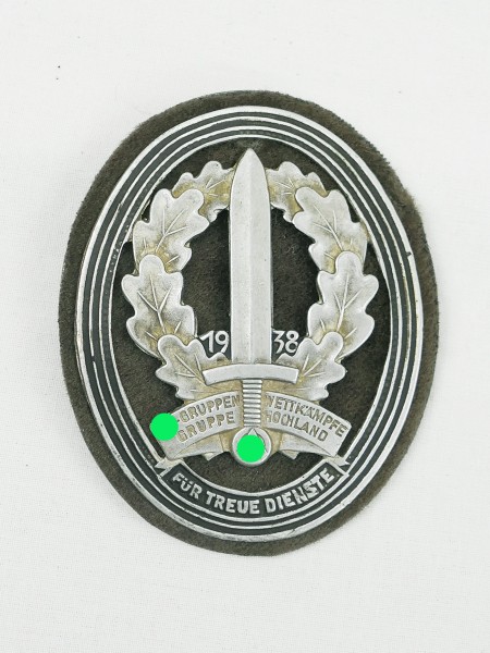 Event badge competition days of the SA group highland 1938