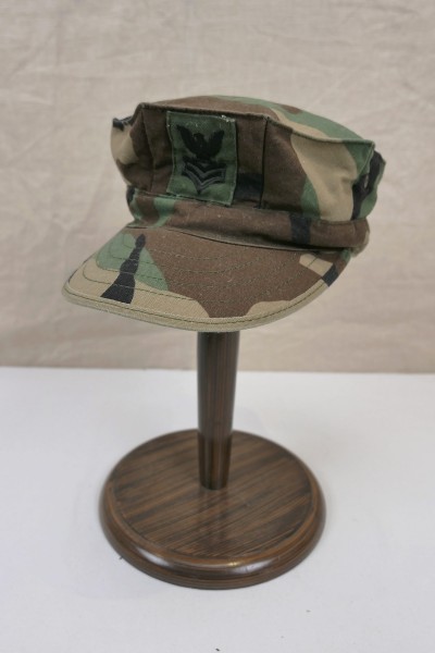 US Army Cap Utility Woodland Camouflage Ripstop Fieldcap X-Small