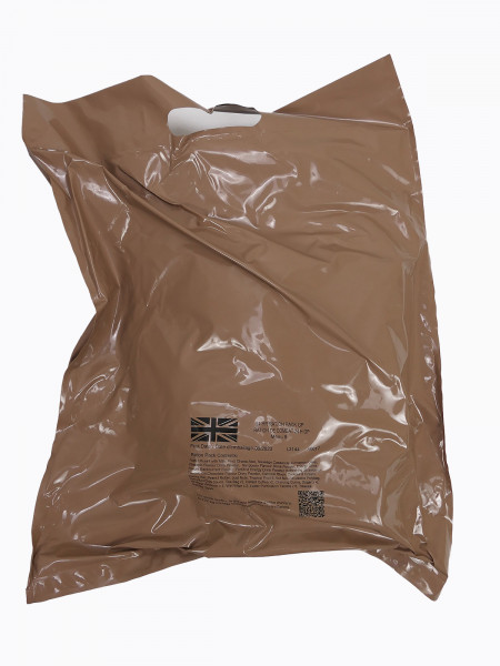 MENU 9 - 1x BRITISH ARMY EPA MRE 24 Hour GP Ration Pack Combat Emergency Rations
